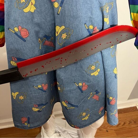 Chucky "Wanna Play" Halloween Costume -- 1X - Picture 7 of 13